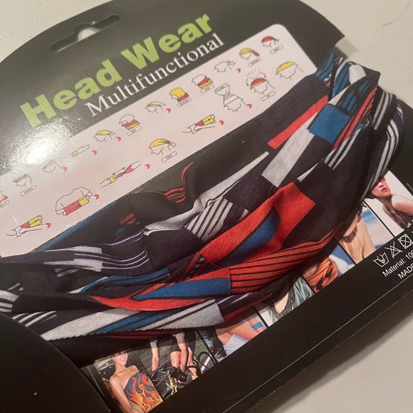 2 Multifunctional Headwear Scarf Set lot - Picture 3 of 3
